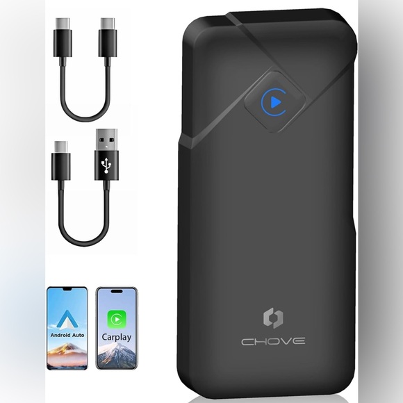 Wireless CarPlay Adapter & Android Auto Wireless Adapter,Upgrade Wireless - Picture 1 of 7